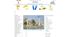 Desktop Screenshot of antalya.org