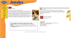 Desktop Screenshot of antalya.co.uk