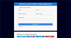 Desktop Screenshot of antalya.de